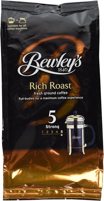 Bewley's Rich Roast Ground Coffee, 7 Ounce
