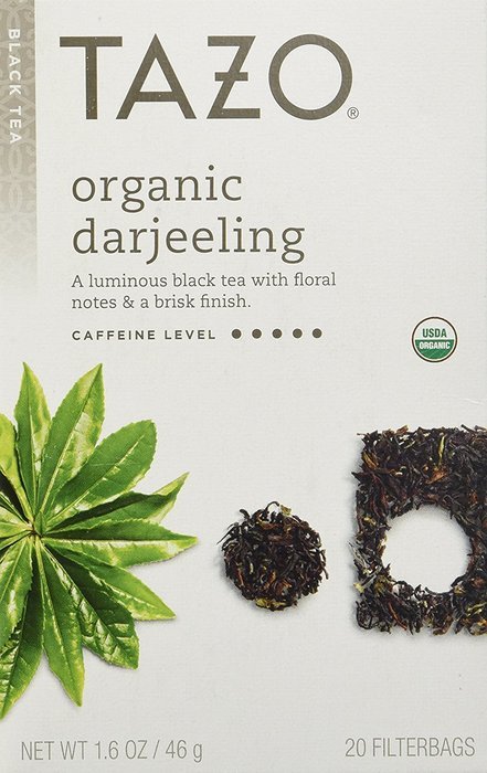 Tazo Organic Darjeeling Tea 20 Bags