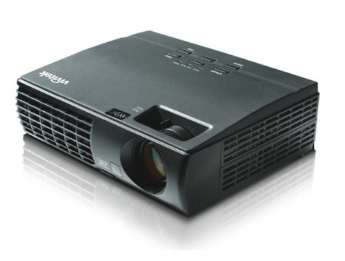 Vivitek D330WX 3000 Lumen WXGA HDMI Ultra Portable DLP Projector (Black)