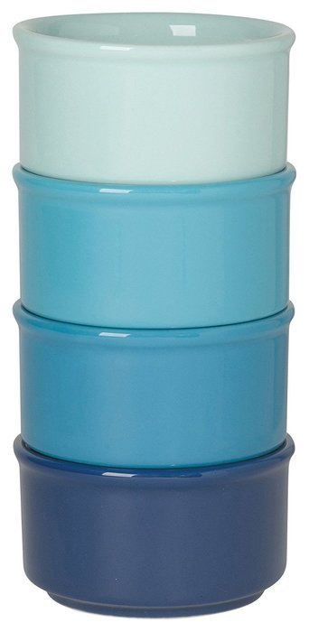Now Designs Ramekins (Set of 4), Modern Assorted Colors