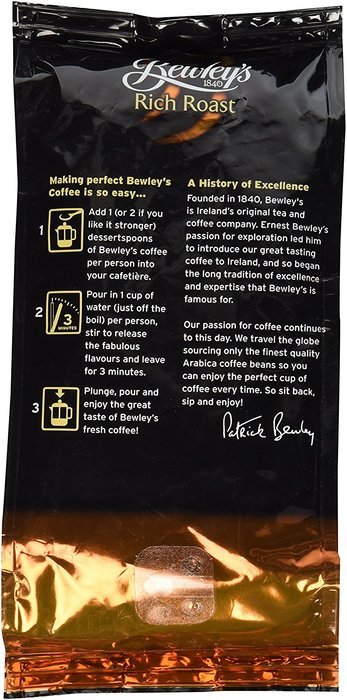 Bewley's Rich Roast Ground Coffee, 7 Ounce N2