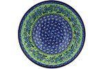 Polmedia Polish Pottery 11-inch Stoneware Bowl H6304F Hand Painted from Ceramika Artystyczna in Boleslawiec Poland... N2