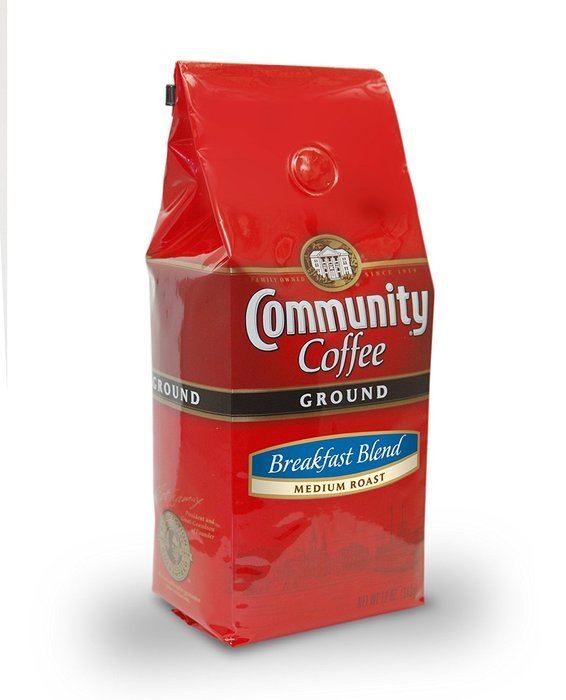 Community Ground Coffee, Breakfast Blend, Medium Roast, 12-Ounce Bags ...