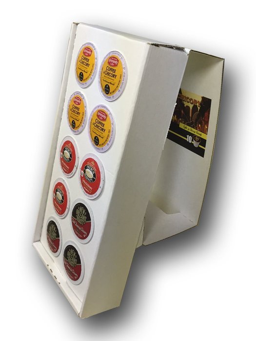 Coffee & Chicory Sampler Keurig K-Cups Variety Box, 10 Count N4