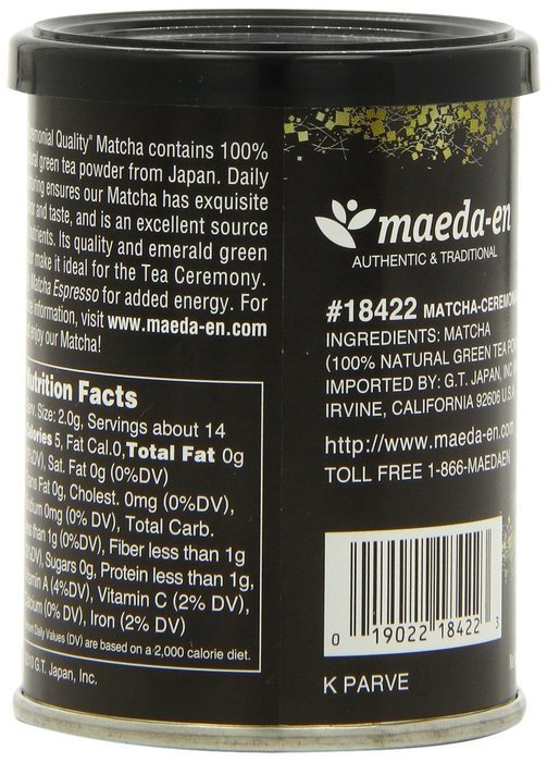 Maeda-En Mtcha Cermonial Quality, 1-Ounce N4