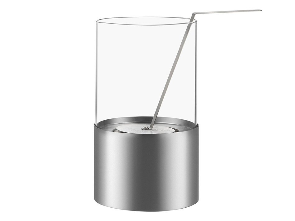 Ignis Ventless Bio Ethanol Fireplace Circum Stainless Steel N2