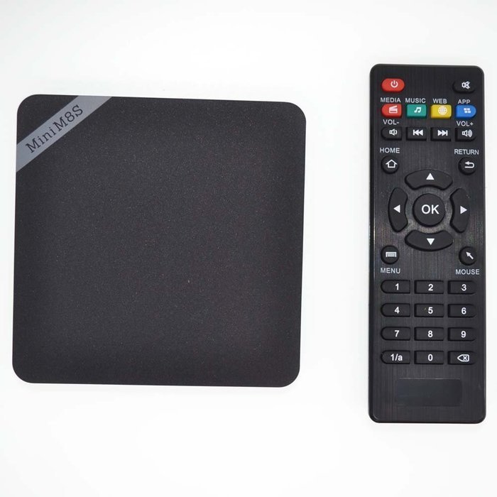Network Set-Top Box M8S Ⅱ TV Box Android 6.0 Amlogic S905X Cortex-A53 Quad-Core 2GB / 8GB 4K HD 100Mbps LAN 2.4G...