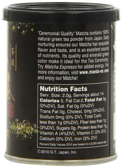 Maeda-En Mtcha Cermonial Quality, 1-Ounce N8