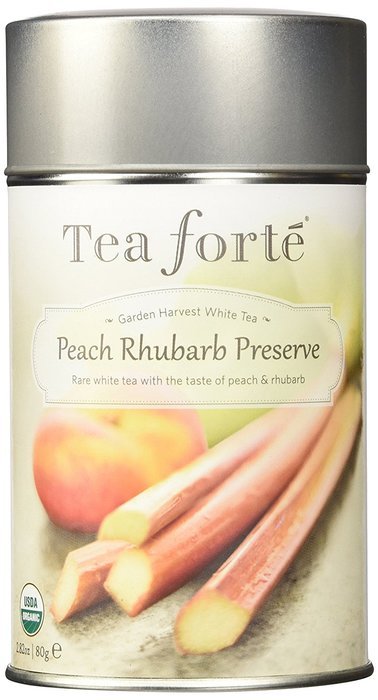 Tea Forte Garden Harvest White TUPELO HONEY FIG Organic Loose Leaf White Tea, 2.12 Ounce Tea Tin