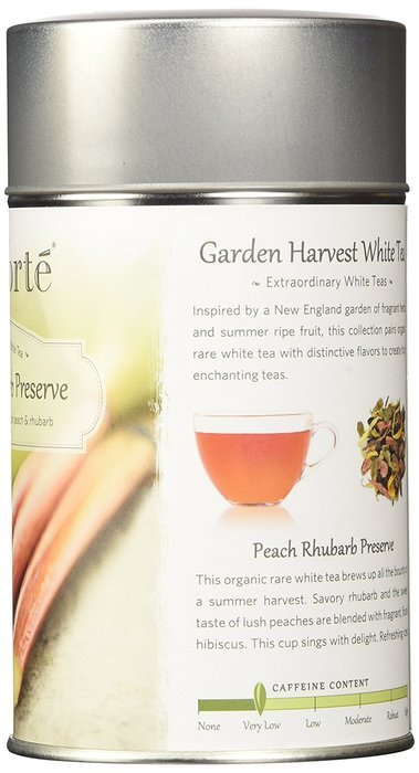 Tea Forte Garden Harvest White TUPELO HONEY FIG Organic Loose Leaf White Tea, 2.12 Ounce Tea Tin N2