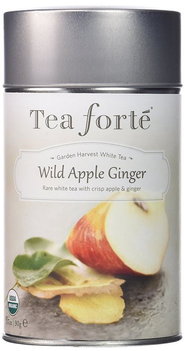 Tea Forte Garden Harvest White TUPELO HONEY FIG Organic Loose Leaf White Tea, 2.12 Ounce Tea Tin N3