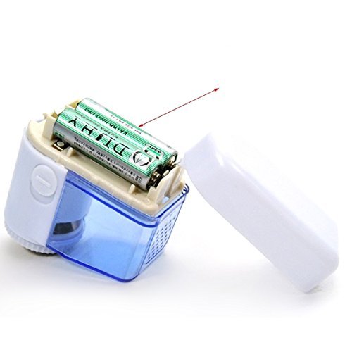 Tinksky 2 AA Powered Lint Fabric Remover Sweater Clothes Shaver