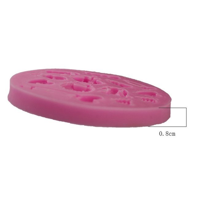 SHINA Girl Baby Fondant Mold Silicone Sugar Craft Mold Flower Cake Decorating DIY