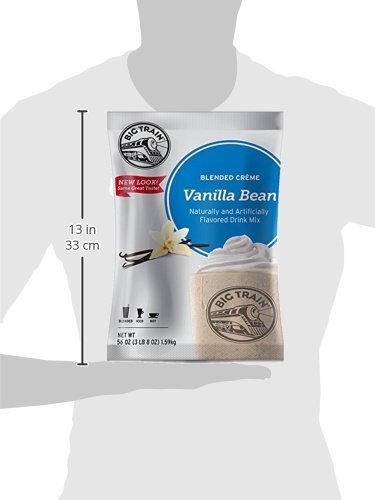 Big Train Blended Creme Mix, Vanilla Bean, 3.5 Pound