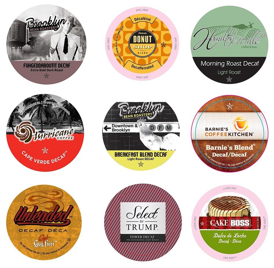 Two Rivers Flavored Sampler Pack Single-Cup Coffee for Keurig K-Cup Brewers, 40 Count N11