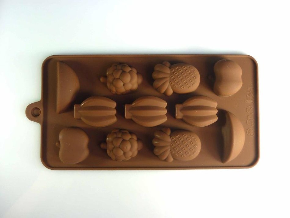 Food Silicone Mold Fruit Shaped Silicone Chocolate Mold Cake Baking Tools