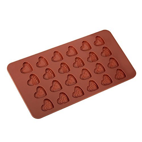 Heart Shape Silicone Fondant Cake Decorating Mold Chocolate Soap Mold N6