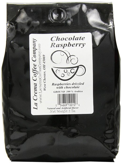 La Crema Coffee Chocolate Raspberry, 2-Pound Package