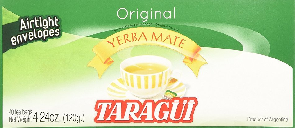 Taragui Yerba Mate - 40 Tea Bags - Yerba Mate En Saquitos N5