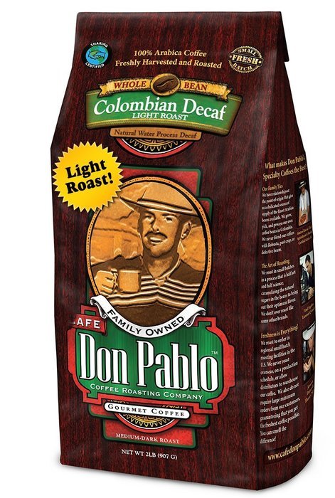 2LB Cafe Don Pablo Gourmet Coffee Signature Blend - Medium-Dark Roast Coffee - Whole Bean Coffee - 2 Pound ( 2... N17