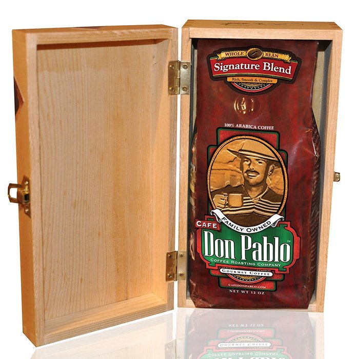 2LB Cafe Don Pablo Gourmet Coffee Signature Blend - Medium-Dark Roast Coffee - Whole Bean Coffee - 2 Pound ( 2... N42