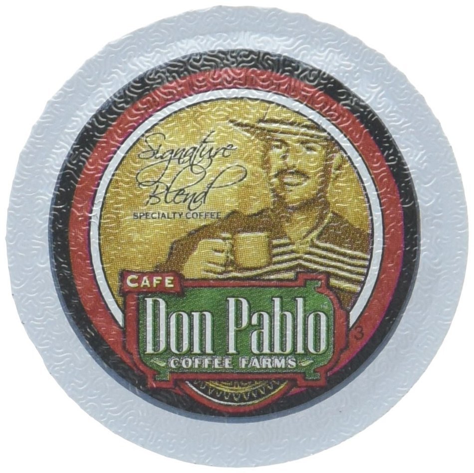 2LB Cafe Don Pablo Gourmet Coffee Signature Blend - Medium-Dark Roast Coffee - Whole Bean Coffee - 2 Pound ( 2... N49
