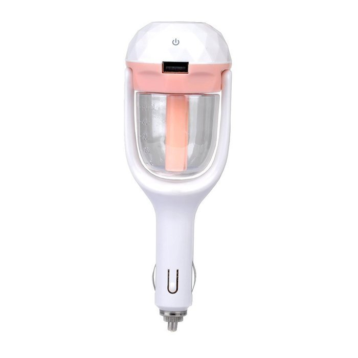 [4 in 1] Car Air Humidifier with USB Changer Port, Aromatherapy Essential Oil Aroma Diffuser, Air Purify, Car... N5