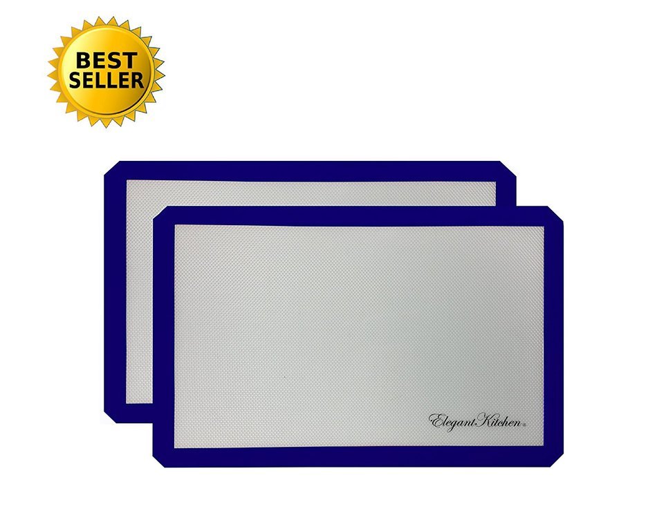 Elegant Kitchen&reg; Non-Stick Silicone Baking Mat - BLUE- 1 piece