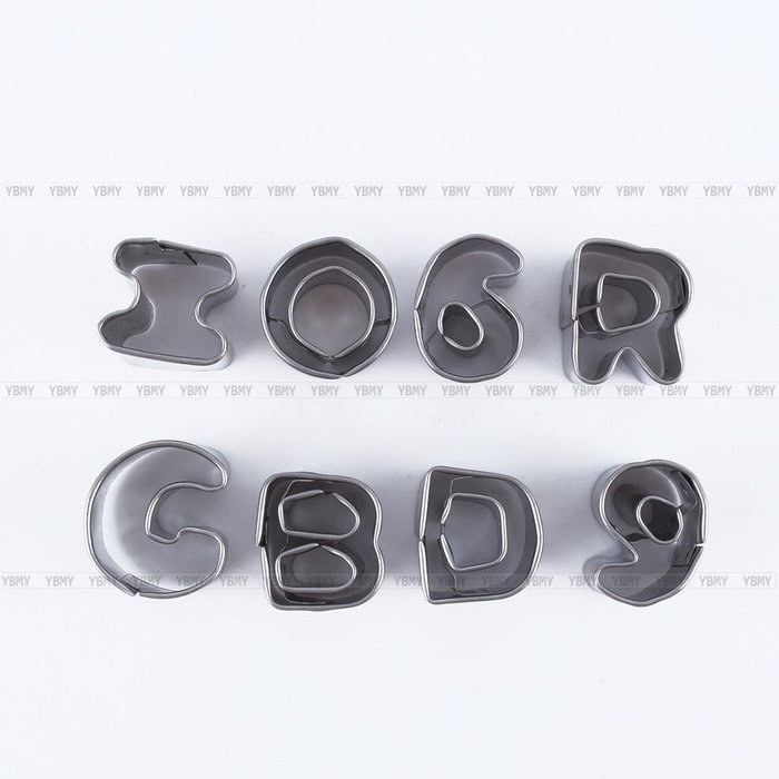 Yosoo Letter Flag Bunting Silicone Fondant Mold Cake Decorating Chocolate Mould Baking N45