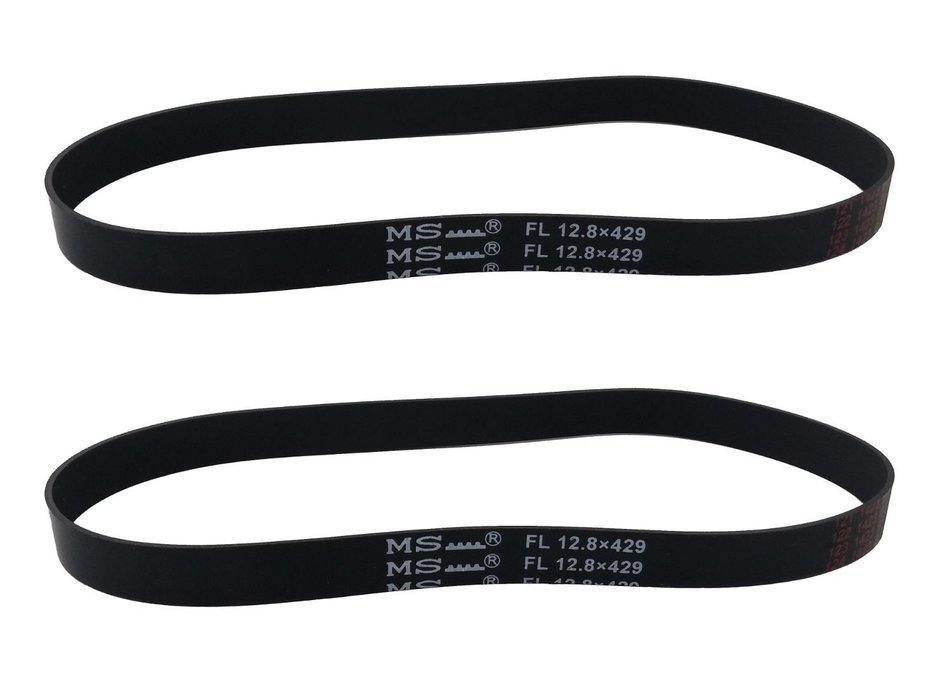 (2) Genuine Eureka Type W Vacuum Cleaner Belt FL 12.8X429