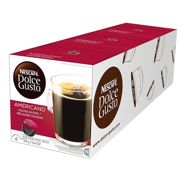 Nescafe Dolce Gusto for Nescafe Dolce Gusto Brewers, Cafe Americano , 48 Count N30