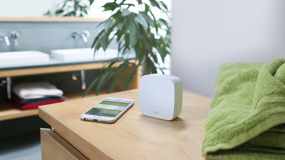 Elgato Eve Room, Wireless Indoor Sensor with Apple HomeKit technology, white N2