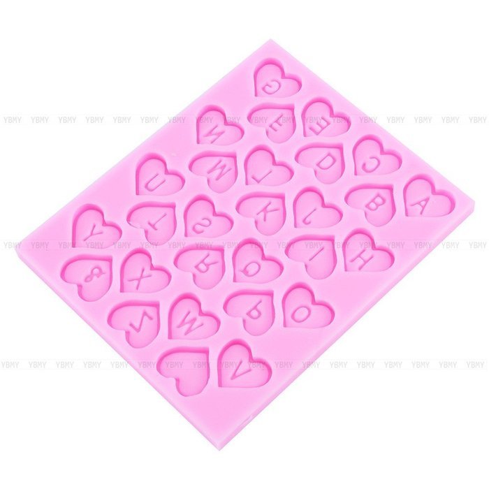 Yosoo Letter Flag Bunting Silicone Fondant Mold Cake Decorating Chocolate Mould Baking N73