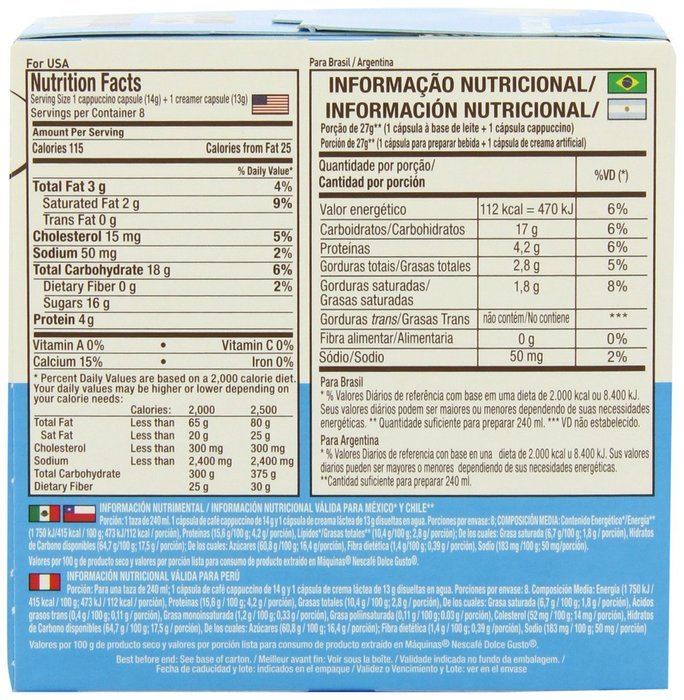 Nescafe Dolce Gusto for Nescafe Dolce Gusto Brewers, Cafe Americano , 48 Count N53