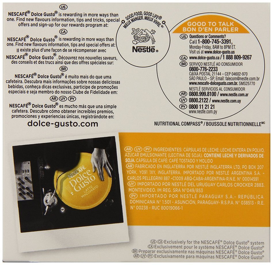 Nescafe Dolce Gusto for Nescafe Dolce Gusto Brewers, Cafe Americano , 48 Count N61