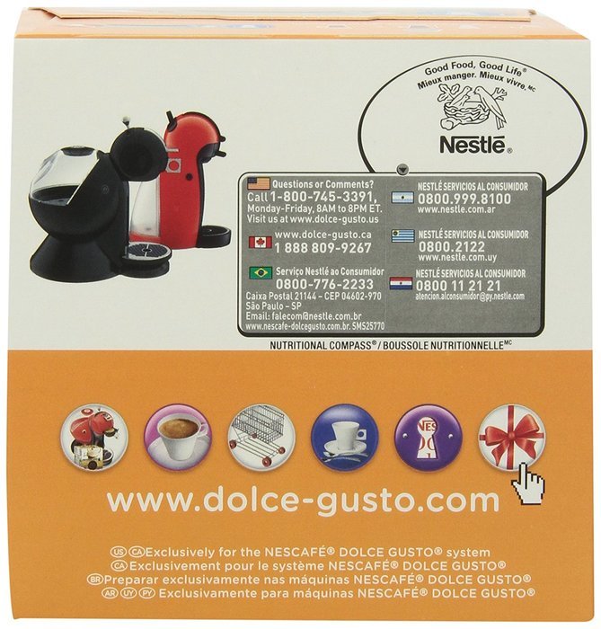Nescafe Dolce Gusto for Nescafe Dolce Gusto Brewers, Cafe Americano , 48 Count N74