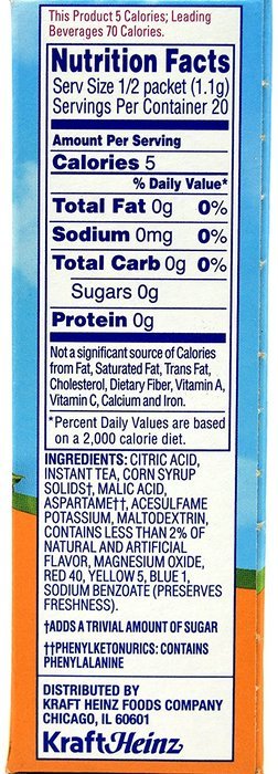 Crystal Light On The Go Peach Iced Tea, 10-Packet Box (Pack of 10)