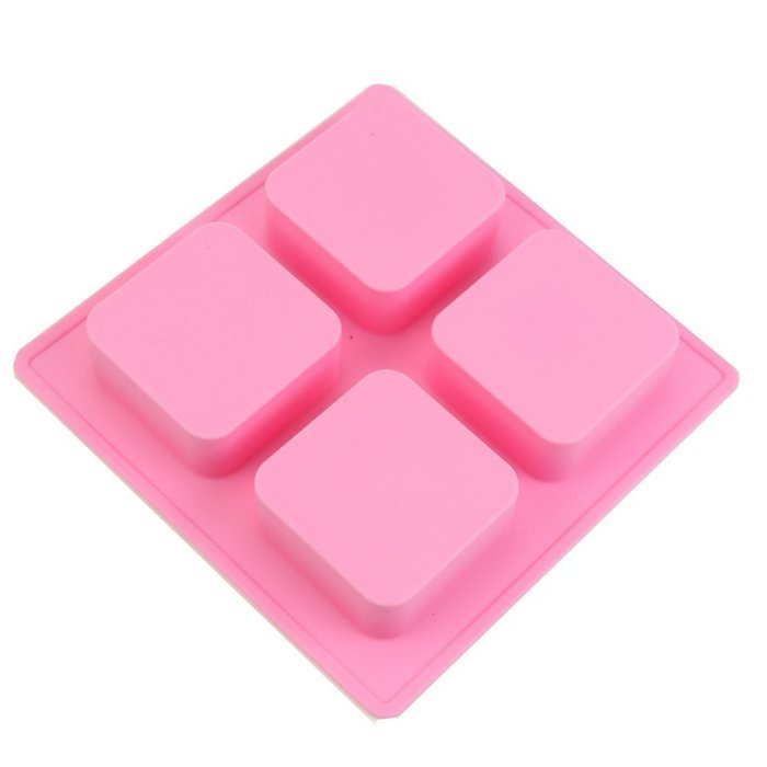 MEXUD-Silicone Soap Cake Mould Fondant Chocolate Soap Mould For Ice Cube Candy Chocolate Cake Cookie (Double -... N3