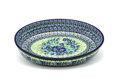 Polish Pottery Baker - Oval - Large - Unikat Signature U4629