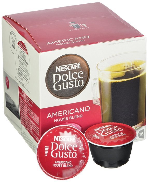 Nescafe Dolce Gusto for Nescafe Dolce Gusto Brewers, Cafe Americano , 48 Count N104