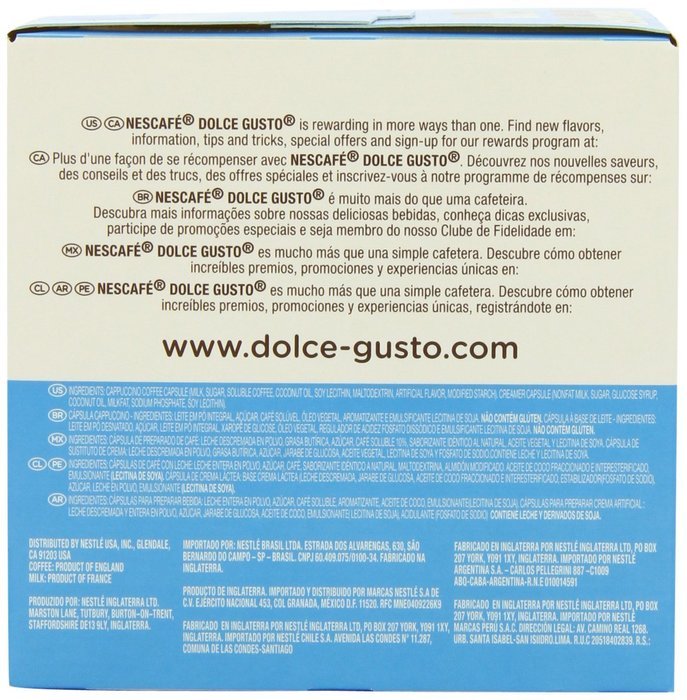 Nescafe Dolce Gusto for Nescafe Dolce Gusto Brewers, Cafe Americano , 48 Count N110