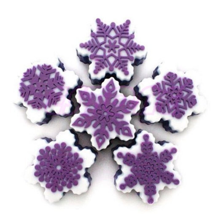 MEXUD-Silicone Soap Cake Mould Fondant Chocolate Soap Mould For Ice Cube Candy Chocolate Cake Cookie (Double -... N7