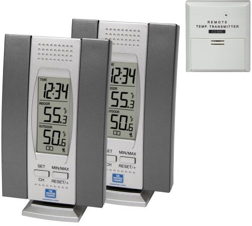 La Crosse Technology Weather Channel WS-7013TWC-BPX2 Wireless Temperature Station Combo