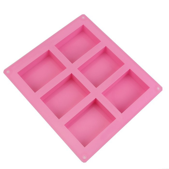 MEXUD-Silicone Soap Cake Mould Fondant Chocolate Soap Mould For Ice Cube Candy Chocolate Cake Cookie (Double -... N12