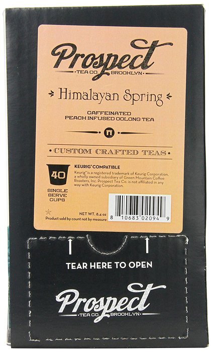 Prospect Tea Variety Pack Single Cup Tea for Keurig Brewers, 40 Count N17