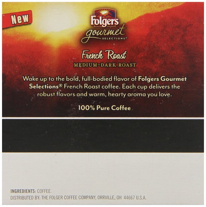 Folgers Classic Roast K-Cup Packs 12-Count (Pack of 6) N6