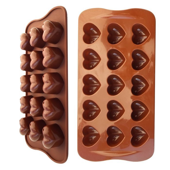 PNBB Candy Making Molds Set of 2 Flowers Hearts Shapes N4