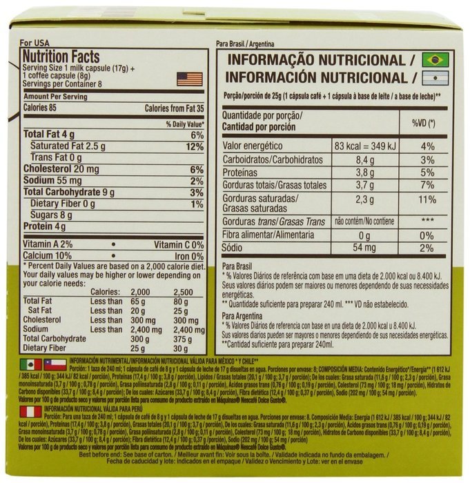 Nescafe Dolce Gusto for Nescafe Dolce Gusto Brewers, Cafe Americano , 48 Count N156