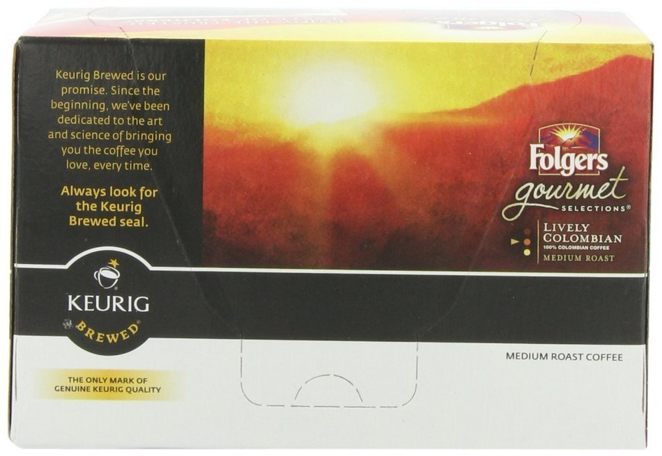 Folgers Classic Roast K-Cup Packs 12-Count (Pack of 6) N15