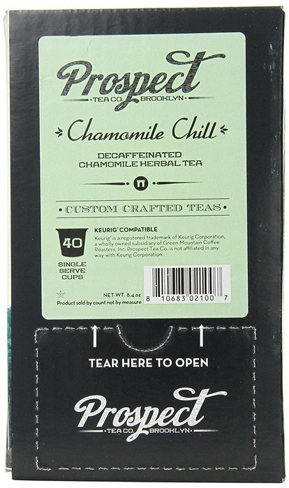 Prospect Tea Variety Pack Single Cup Tea for Keurig Brewers, 40 Count N30